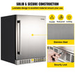 5.3 Cu. Ft Built-in Stainless Steel Beverage Cooler 150L Reversible Door