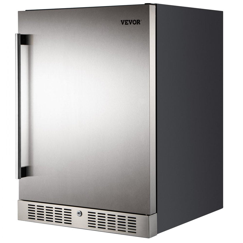 5.3 Cu. Ft Built-in Stainless Steel Beverage Cooler 150L Reversible Door