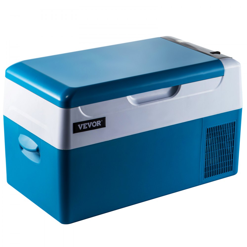 VEVOR Portable Refrigerator 23 Quart(22 Liter),12 Volt Refrigerator App Control(-4?~68?), Car Refrigerator Electric Compressor Cooler with 12/24v DC & 110-240v AC for Camping, Travel, Fishing, Outdoor
