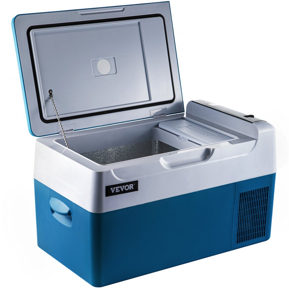 VEVOR Portable Refrigerator 23 Quart(22 Liter),12 Volt Refrigerator App Control(-4?~68?), Car Refrigerator Electric Compressor Cooler with 12/24v DC & 110-240v AC for Camping, Travel, Fishing, Outdoor