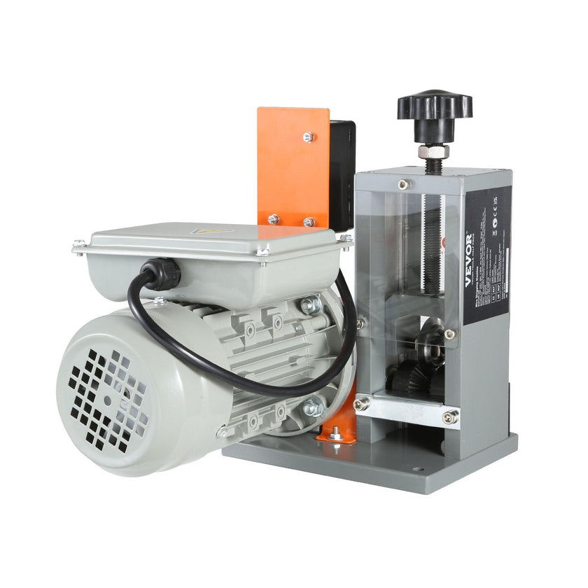 VEVOR Automatic Wire Stripping Machine, 0.06''-0.98'' Electric Motorized Cable Stripper, 180 W, 60 ft/min Wire Peeler with Visible Stripping Depth Reference, for Scrap Copper Recycling