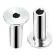 VEVOR 81 Pack T316 Stainless Steel Protector Sleeves for 1/8