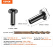 VEVOR 101 Pack T316 Stainless Steel Protector Sleeves for 1/8