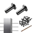 VEVOR 101 Pack T316 Stainless Steel Protector Sleeves for 1/8