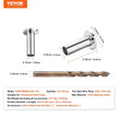 VEVOR 121 Pack T316 Stainless Steel Protector Sleeves for 5/32