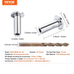 VEVOR 121 Pack T316 Stainless Steel Protector Sleeves for 1/8