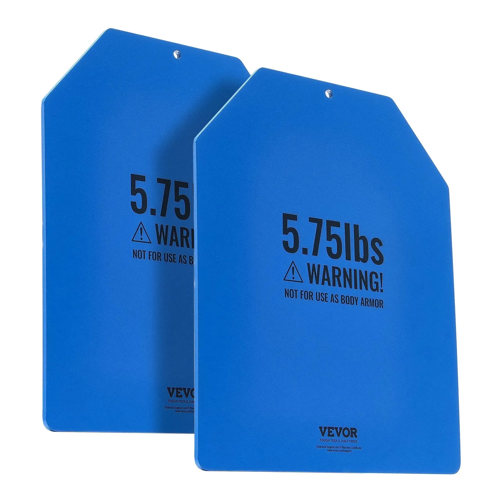 VEVOR Weight Vest Plates for Strength Training Running Workout 2x3.75 LB Plates