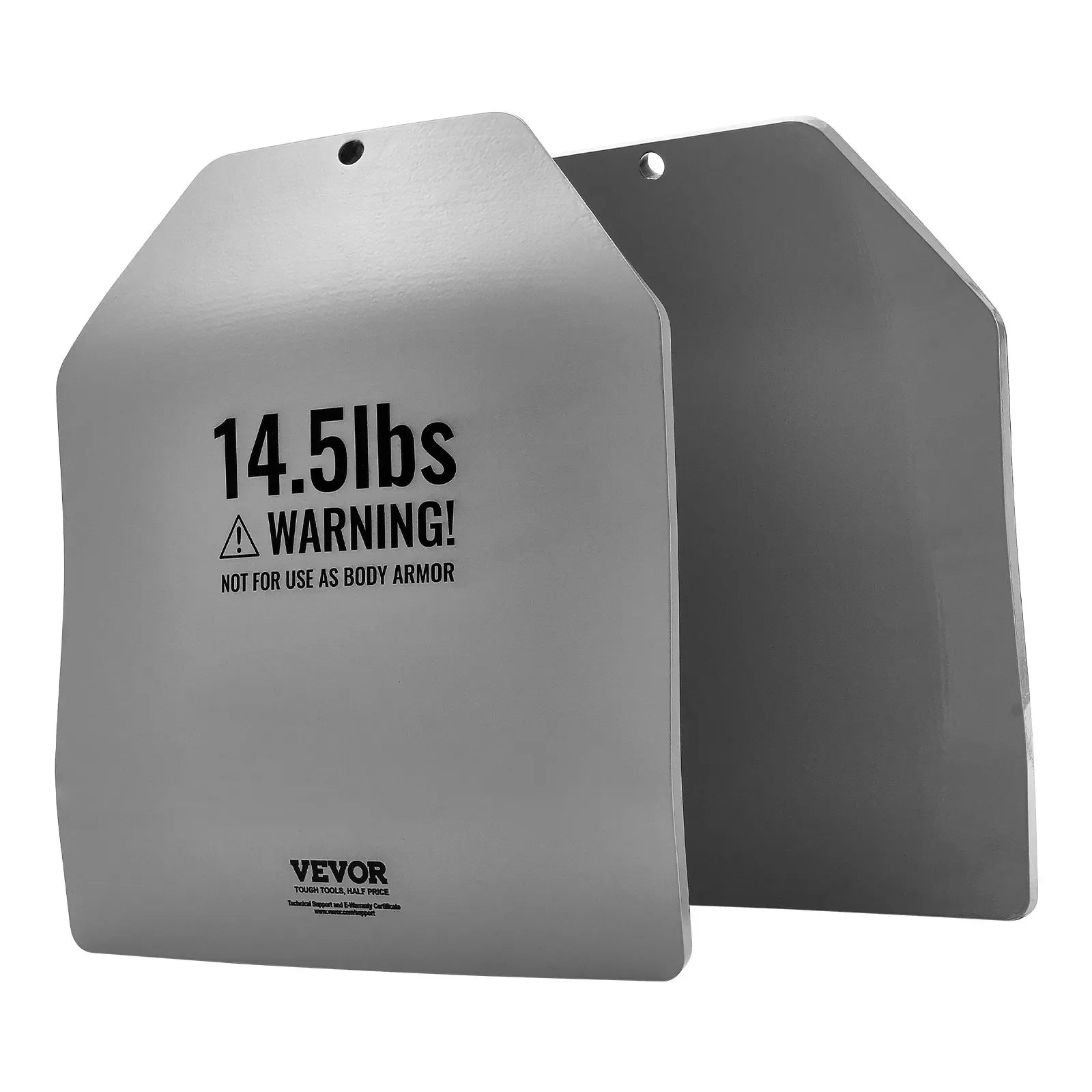 VEVOR Curved Weight Vest Plates for Strength Training Workout 2x14.5 LB Plates
