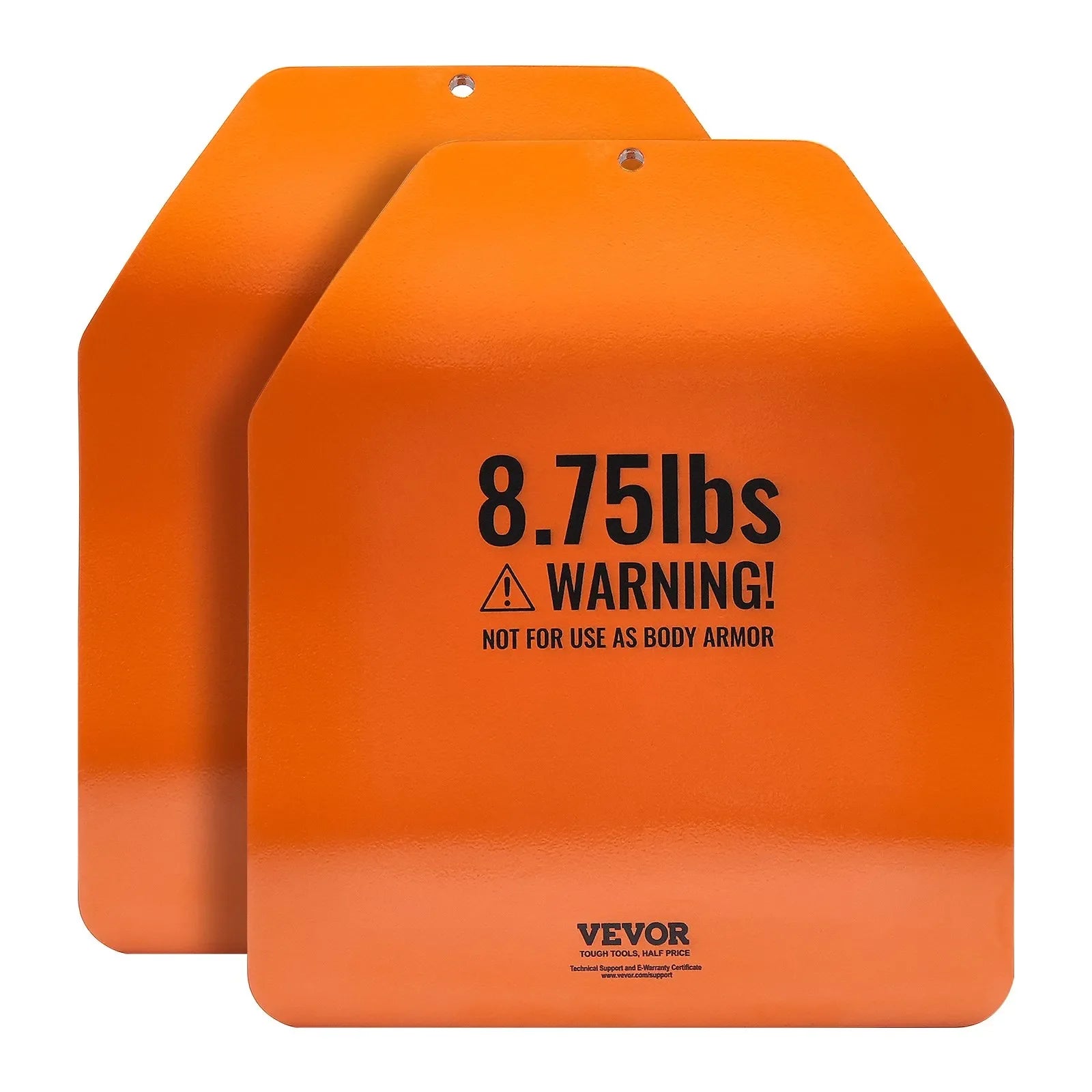 VEVOR Curved Weight Vest Plates for Strength Training Workout 2x8.75 LB Plates