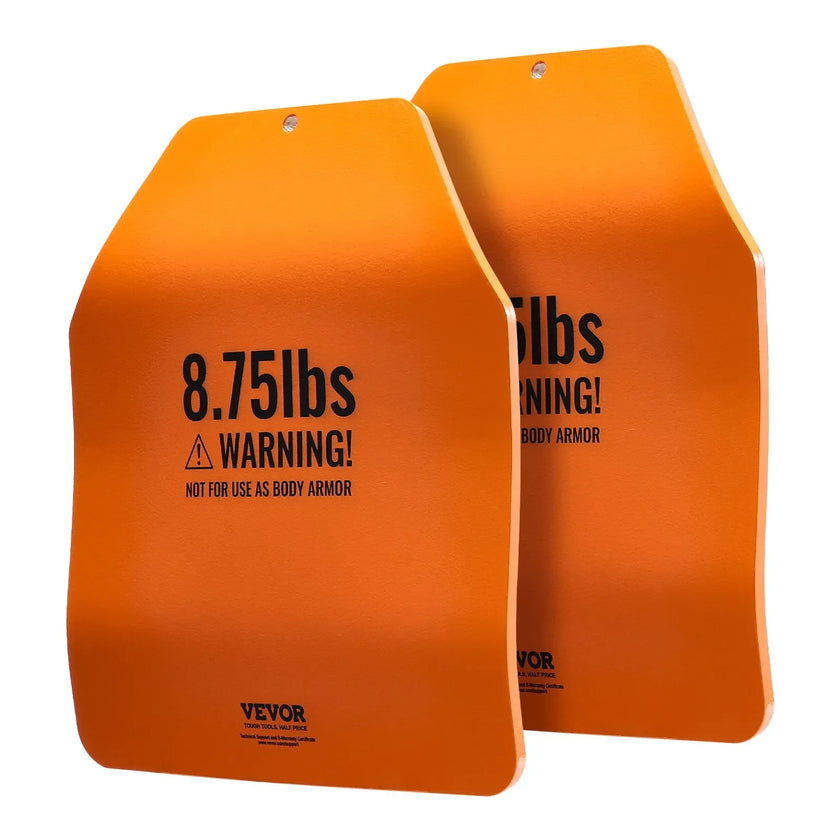 VEVOR Curved Weight Vest Plates for Strength Training Workout 2x8.75 LB Plates