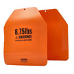 VEVOR Curved Weight Vest Plates for Strength Training Workout 2x8.75 LB Plates