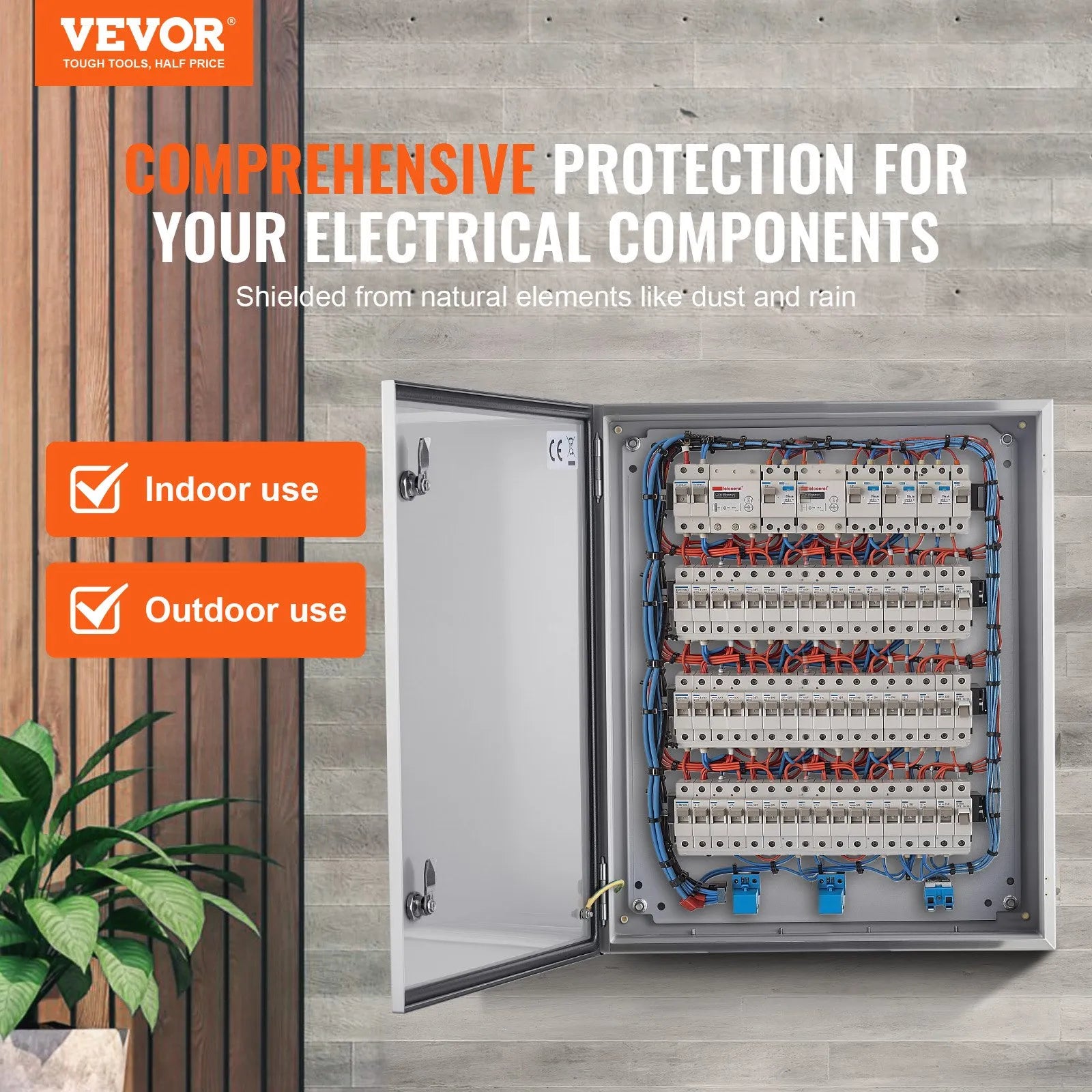 VEVOR Steel Electrical Box, 24