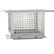 VEVOR Chimney Cap, 12 x 12 inch, 304 Stainless Steel Fireplace Chimney Cover, Not Easily Toppled & Practical Accessories & Easy Installation, Fits Mesh Flue Covers Outside Clay Flue Shingles, Silver