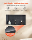 VEVOR Shower Niche 13 x 25 x 4 inch Frameless Recessed Shelf Stainless Steel