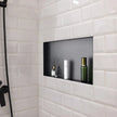 VEVOR Shower Niche 13 x 25 x 4 inch Frameless Recessed Shelf Stainless Steel