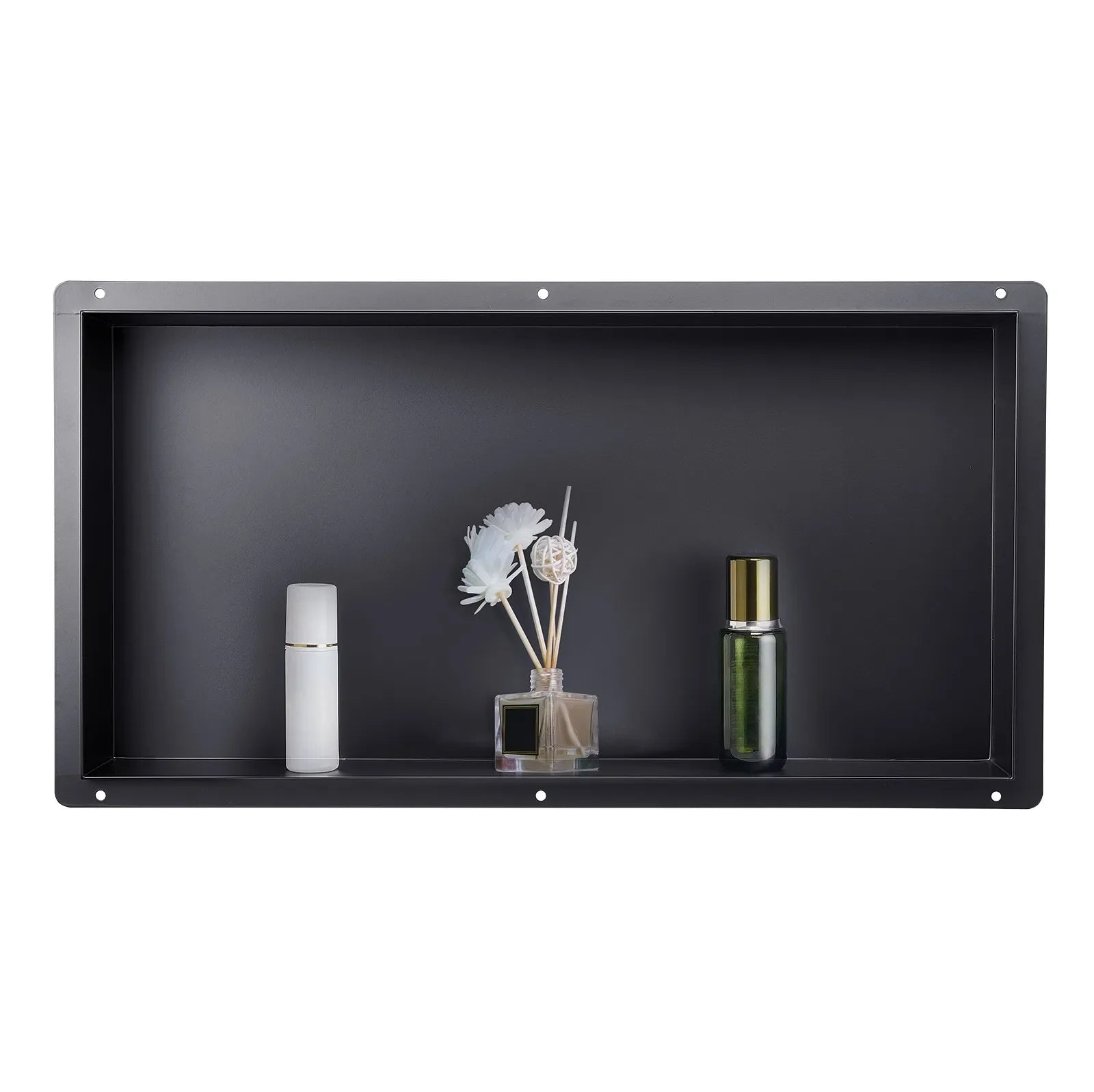 VEVOR Shower Niche 13 x 25 x 4 inch Frameless Recessed Shelf Stainless Steel