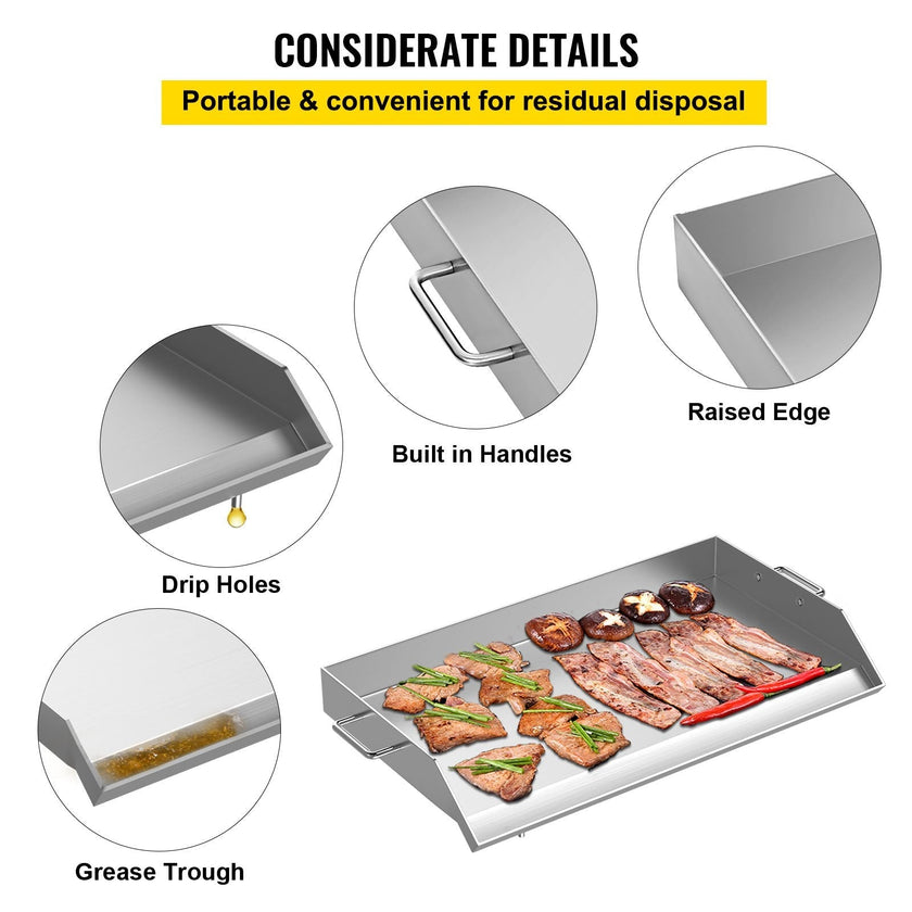 VEVOR Stainless Steel Griddle,36\