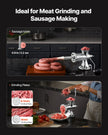 VEVOR Manual Meat Grinder 304 Stainless Steel Meat Grinder with 2 Fixing Method