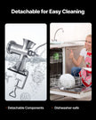 VEVOR Manual Meat Grinder 304 Stainless Steel Meat Grinder with 2 Fixing Method