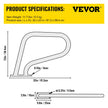 VEVOR Pool Rail 32x23