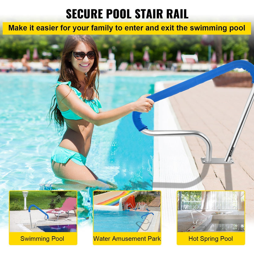 VEVOR Pool Rail 39x32