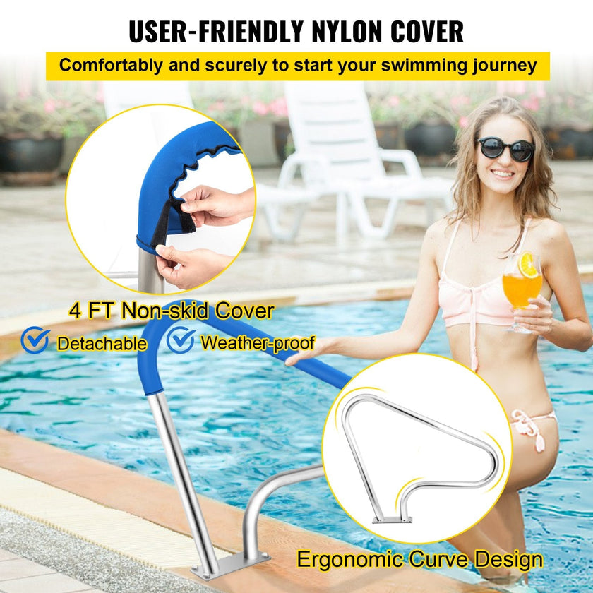 VEVOR Pool Rail 39x32