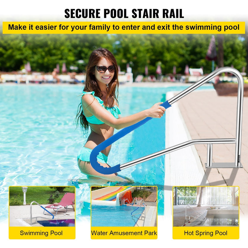 VEVOR Pool Rail 55x32