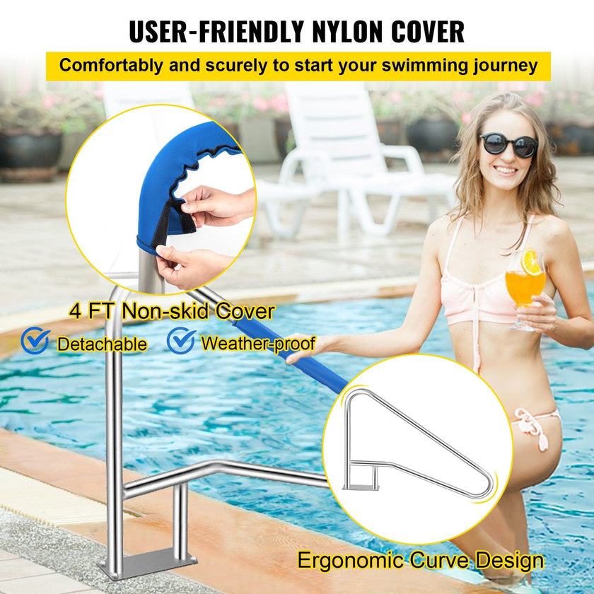 VEVOR Pool Rail 55x32