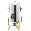 VEVOR Stainless Steel Hot Tea & Cold Drink Dispenser 3.4 Gal Beverage Dispenser