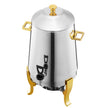 VEVOR Stainless Steel Hot Tea & Cold Drink Dispenser 3.4 Gal Beverage Dispenser