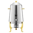 VEVOR Stainless Steel Hot Tea & Cold Drink Dispenser 3.4 Gal Beverage Dispenser