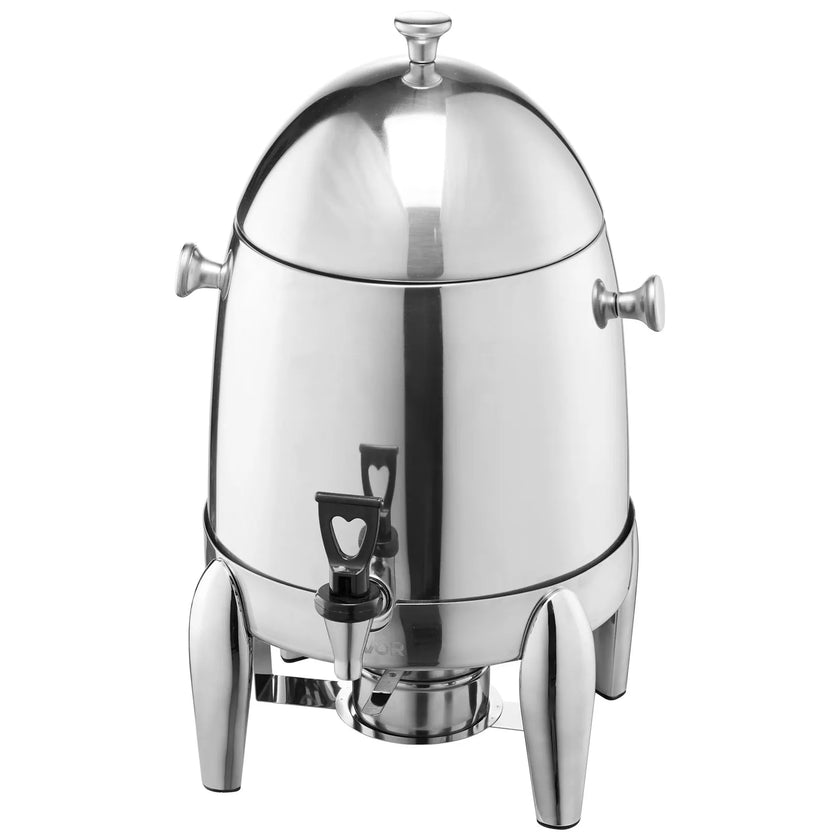 VEVOR Stainless Steel Hot Tea & Cold Drink Dispenser 2.7 Gal Beverage Dispenser