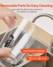 VEVOR Drink Dispenser 2.1 Gal Beverage Dispenser for Party w/ Spigot Ice Chamber