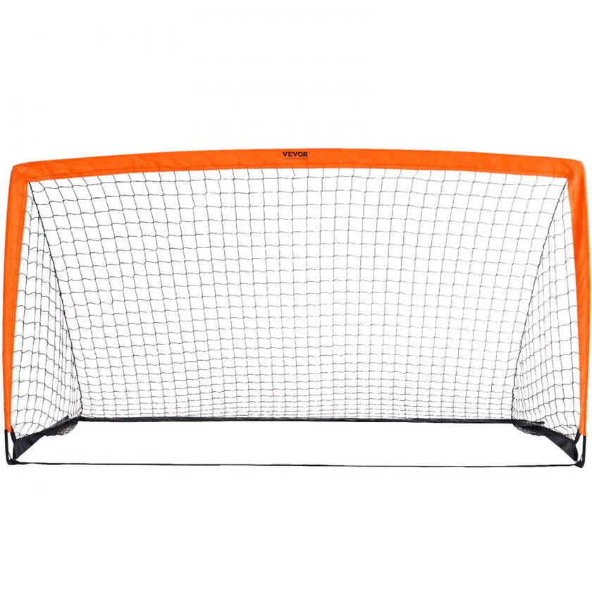VEVOR Portable Soccer Goal, 6.5x3.25 ft Kids Backyard Soccer Net, Foldable Pop Up Practice Soccer Net, Mini Youth Training Soccer Goal Set, All-Weather Indoor Outdoor Soccer Goals with Carry Bag