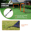 VEVOR Portable Soccer Goal, 4x3 ft Kids Backyard Soccer Net, Foldable Pop Up Practice Soccer Net, Mini Youth Training Soccer Goal Set, All-Weather Indoor Outdoor Soccer Goals with Carry Bag, 2 Pack