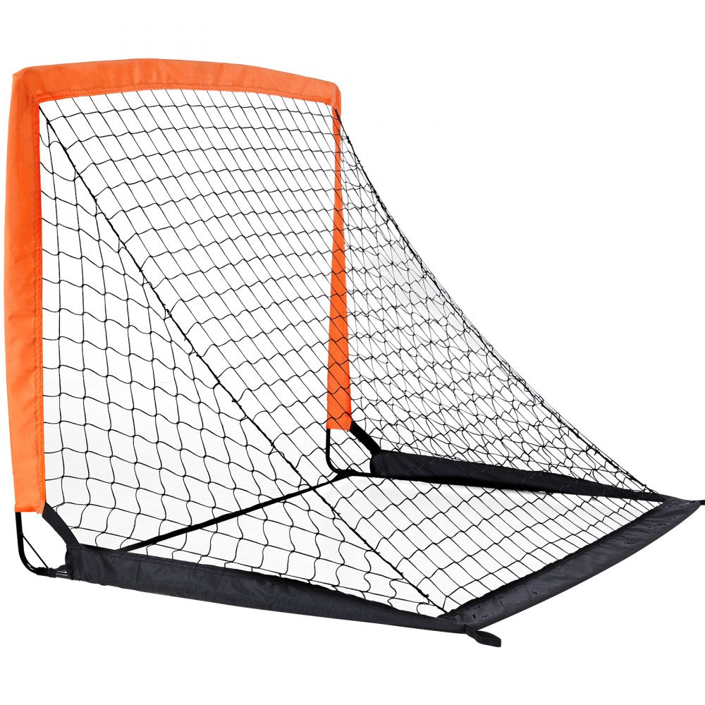 VEVOR Portable Soccer Goal, 4x3 ft Kids Backyard Soccer Net, Foldable Pop Up Practice Soccer Net, Mini Youth Training Soccer Goal Set, All-Weather Indoor Outdoor Soccer Goals with Carry Bag, 2 Pack