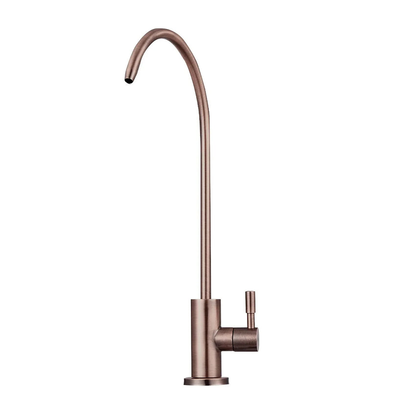 VEVOR Ro Water Faucet, Lead-Free Stainless Steel Faucet, Drinking Water Faucets with Solid Brass Valve, Anti-Rust & Durability Drinking Water Faucets For Kitchen, Bar Counter, Cafe, Antique Bronze