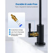 VEVOR Stainless Steel Faucet, Lead-Free Water Purifier Faucets, Reverse Osmosis Faucet with Solid Brass Valve, High Arch Drinking Water Faucets For Kitchen Sink, Bar Counter, Cafe Shop, Matte Black