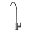 VEVOR Stainless Steel Faucet, Lead-Free Water Purifier Faucets, Reverse Osmosis Faucet with Solid Brass Valve, High Arch Drinking Water Faucets For Kitchen Sink, Bar Counter, Cafe Shop, Matte Black