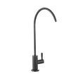 VEVOR Stainless Steel Faucet, Lead-Free Water Purifier Faucets, Reverse Osmosis Faucet with Solid Brass Valve, High Arch Drinking Water Faucets For Kitchen Sink, Bar Counter, Cafe Shop, Matte Black
