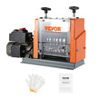 VEVOR Automatic Wire Stripping Machine, 0.06''-0.98'' Electric Motorized Cable Stripper, 60 W, Wire Peeler with Visible Stripping Depth Reference, 6 Round & 1 Flat Channels for Scrap Copper Recycling
