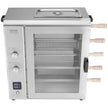 VEVOR Shawarma Grill Machine, 5 Strings of Barbecue Capacity, Chicken Shawarma Cooker Machine with 2 Burners, Gas Vertical Broiler Gyro Rotisserie Oven Doner Kebab Machine, for Home Restaurant Kitchen