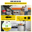 VEVOR Car Refrigerator, 53 Qt, 12v Portable Freezer with Single Zone, 12/24V DC & 110-240V AC Electric Compressor Cooler w/ -4?-68? Cooling Range, for Car Truck Vehicle RV Boat Outdoor & Home use