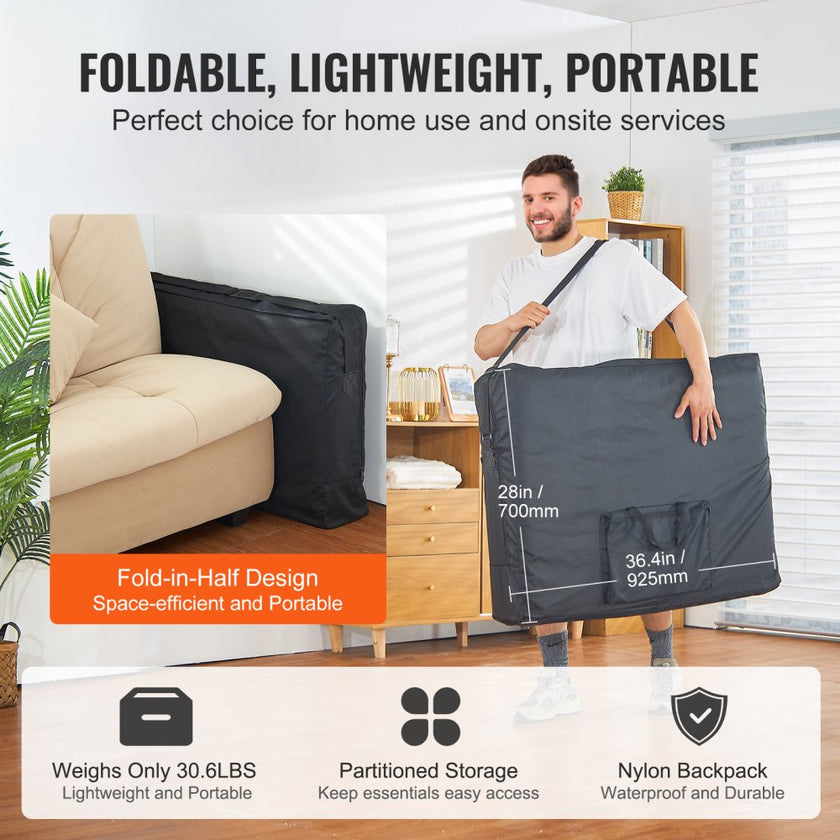 VEVOR Portable Massage Table 28