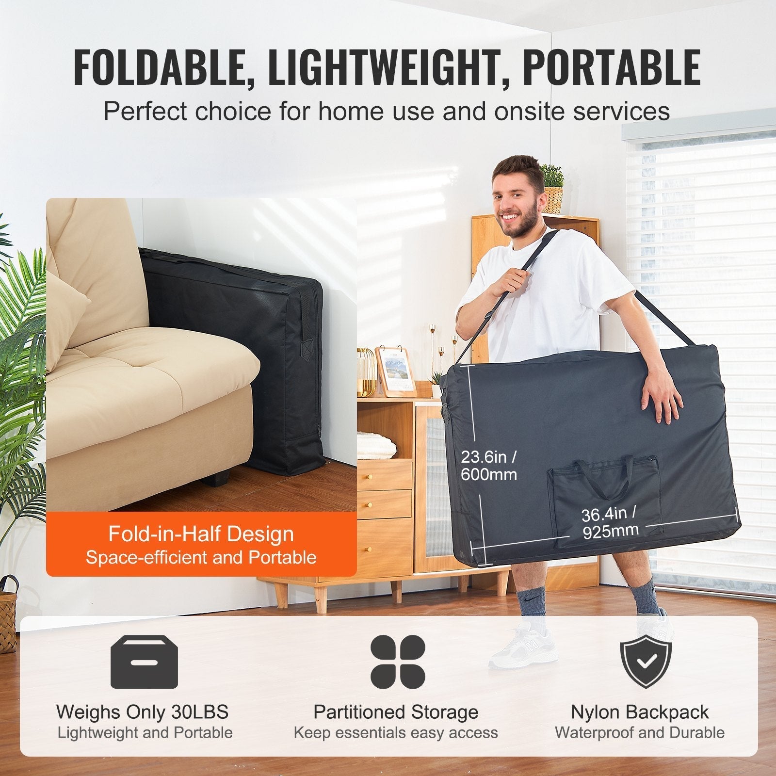 VEVOR Portable Massage Table 24