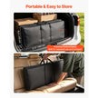 Portable Folding Bar Table Set with Storage Shelf & Carry Bag – 2 Pack