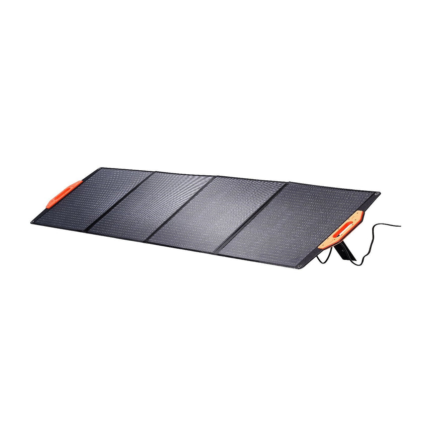 VEVOR Portable Monocrystalline Solar Panel, 200W Foldable Monocrystalline ETFE Solar Charger, 23% Efficiency Solar Panel with MC4 Output, IP67 Waterproof for Power Stations, Camping, Hiking, Off-Grid