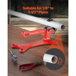 VEVOR Pipe Vise Portable Lightweight Aluminum Pipe Vise 1/8