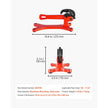 VEVOR Pipe Vise Portable Lightweight Aluminum Pipe Vise 1/8