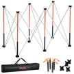VEVOR Portable Folding Workstand 4.16 x 2.18 ft Collapsible Work Stand 2500 lbs